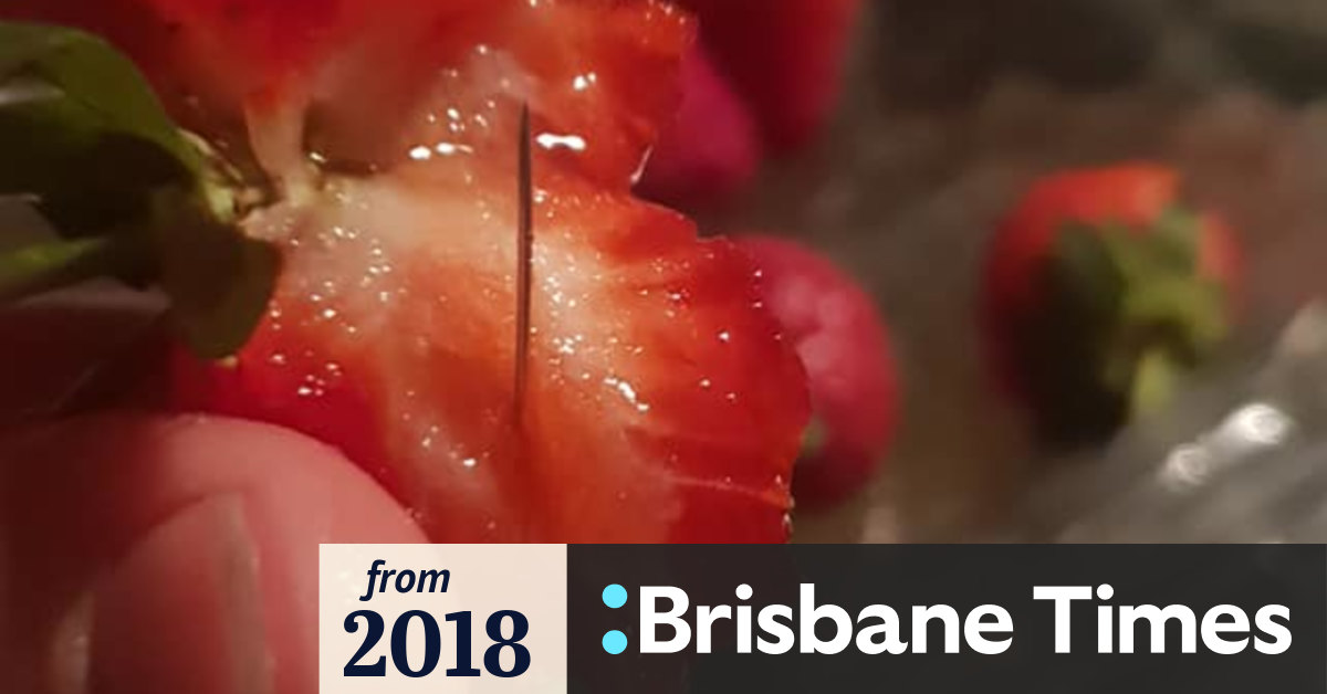 Third strawberry brand sabotaged, prompting nationwide recall